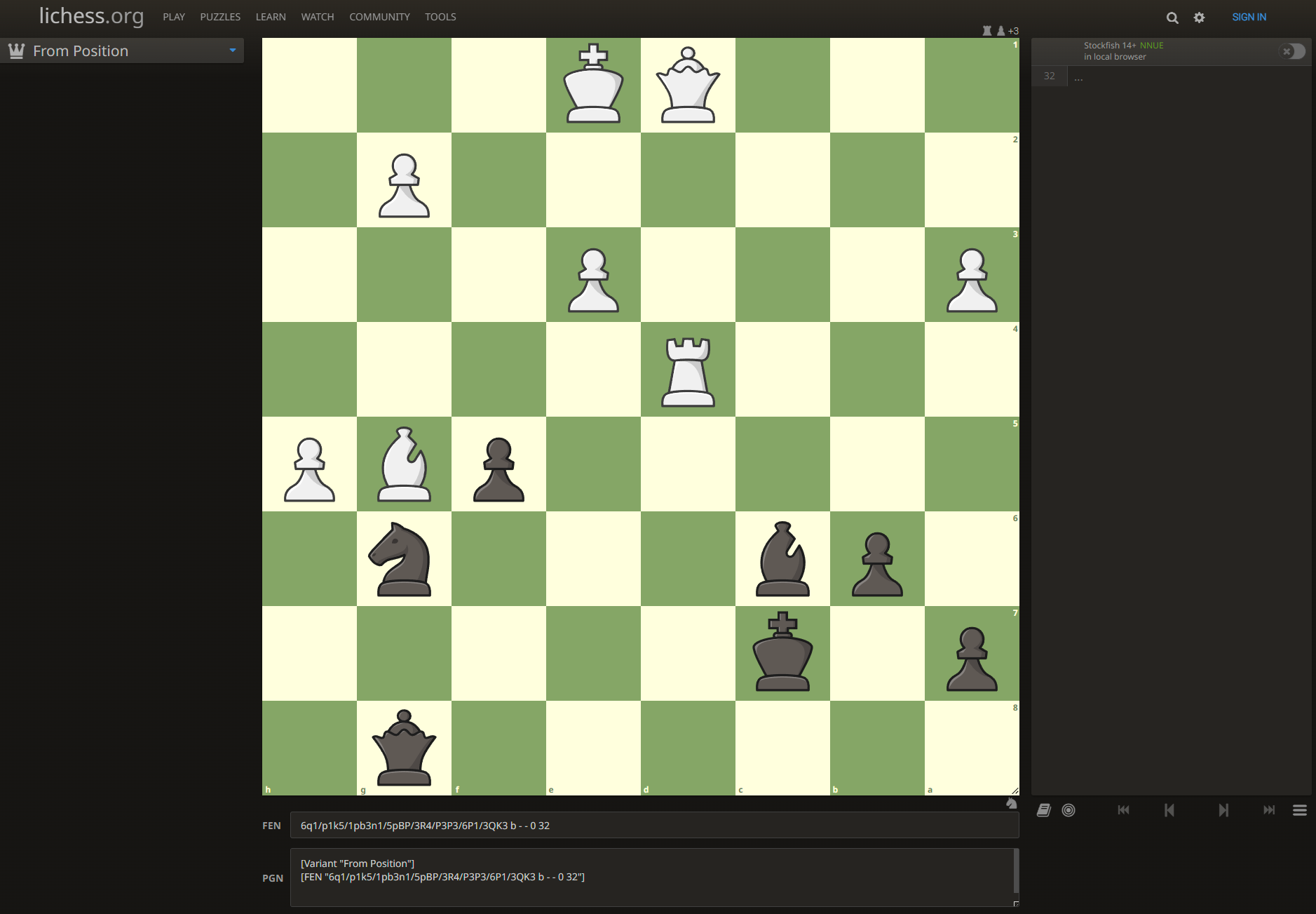 Portable Game Notation (PGN) in Chess